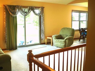 12 Year old approx. 1300 Sq. Ft. 3 bedroom, 2 bath residential home.  22 x 22 attached garage with additional storage.  Central air.  Gas forced air heat - 90% Eff.
Lot Size:  131 x 130 x 100 x 75

Textured cement driveway and patio.  Quality contractor built home in excellent condition.

Milford Grade School and Middle School.  Wawasee High School. - 3 Bedroom 2 Bath Home
